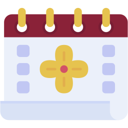 celebration calendar flat icon