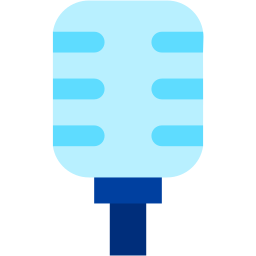 microphone flat icon