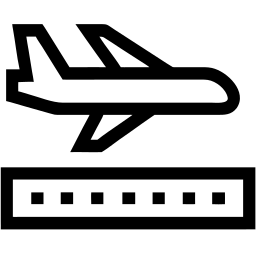 airplane line icon