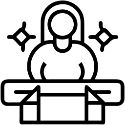 woman line icon