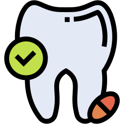 dentist lineal color icon