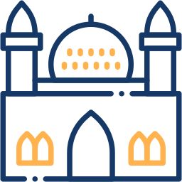 mezquita dos colores icono