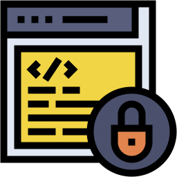 code lock lineal color icon
