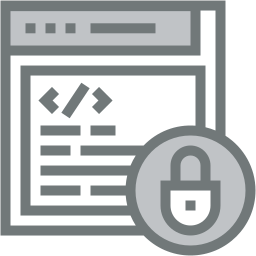 code lock two color icon