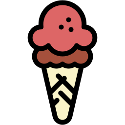 gelato colore lineare icona