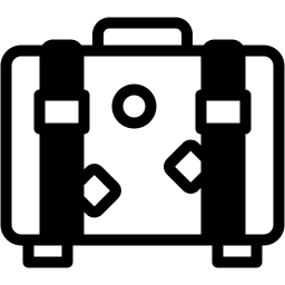 bagasi duotone ikon