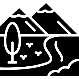 landscape filled icon