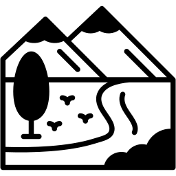 landscape duotone icon