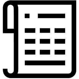 dokumentieren linie Icon