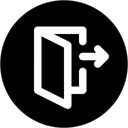 مخرج مملوءة أيقونة