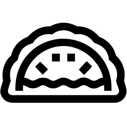 taco line icon