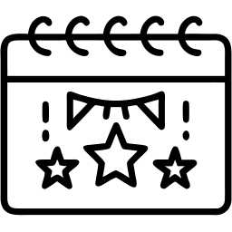 calendar line icon