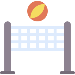 volleyball flat icon