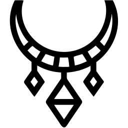 necklace line icon