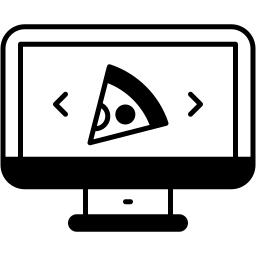 memantau duotone ikon