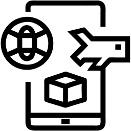 delivery line icon