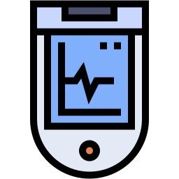 glucometer lineal color icon