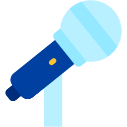 microphone flat icon