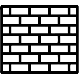 砖墙 线条 图标