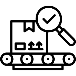 quality control line icon