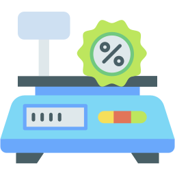 scale flat icon