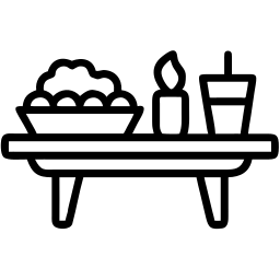 oktoberfest food line icon