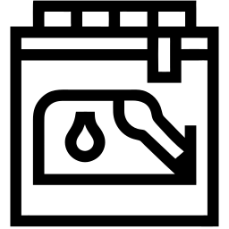 燃料 线条 图标