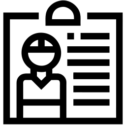 员工档案 线条 图标