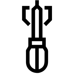 screwdriver line icon