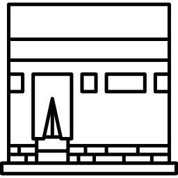 kaaba line icon