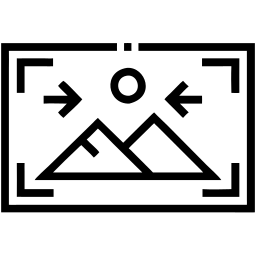 photo line icon