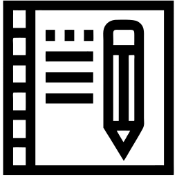 quaderno linea icona