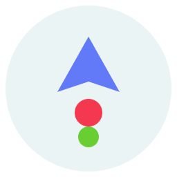 Pfeil nach oben flach Icon