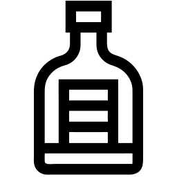 Flasche linie Icon