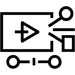 电路 线条 图标