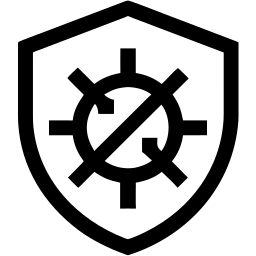 shield line icon