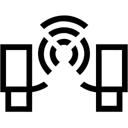 لاسلكي خط أيقونة