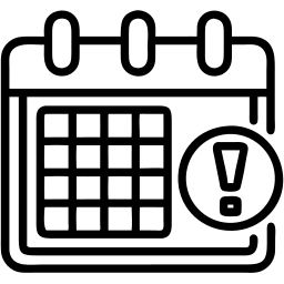 calendar line icon