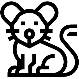 мышь линия иконка