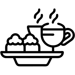 糕点 线条 图标