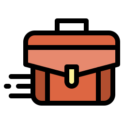 движение портфеля lineal-color иконка
