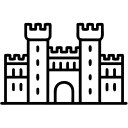 Schloss linie Icon