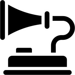phonograph filled icon