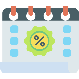 sale flat icon