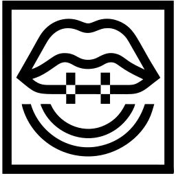 牙齿 线条 图标
