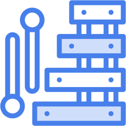 xylophone two color icon