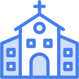 church two color icon