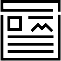 Artikel linie Icon