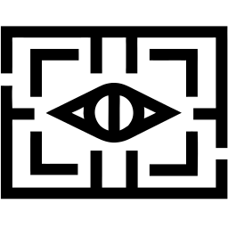 المتاهة خط أيقونة