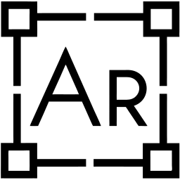augmented reality line icon